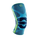 Bauerfeind Kniebandage „Knee Support“ Unisex, 1 Sportkniebandage für Joggen und Fußball, Knie-Bandage mit Silikonring nach Kreuzbandriss / Meniskusriss, Rechts & links tragbar